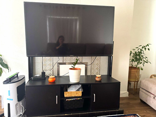 59in black led - black, flat