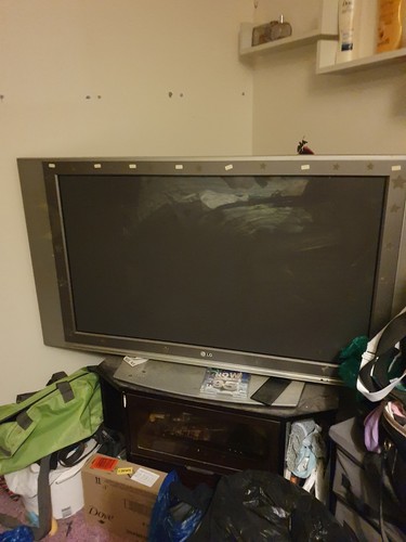 Plasma 43in flat screen - tv,