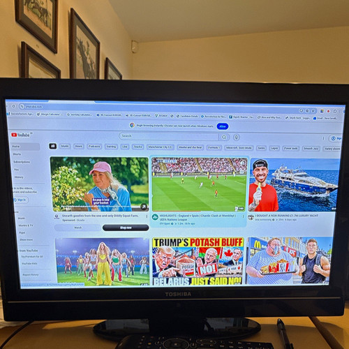 Toshiba 22bv501b 22in lcd - 22in,