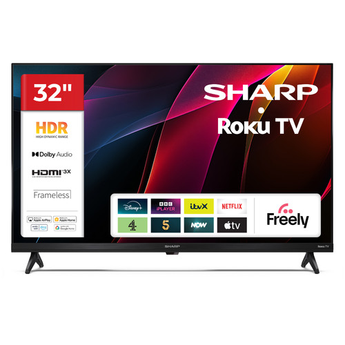 Sharp inch roku smart - 32,
