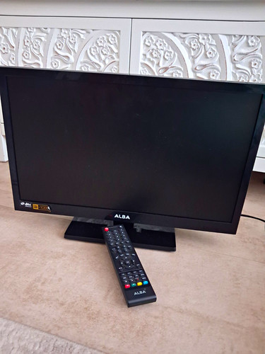 Alba led flat screen 720p - flat, tv