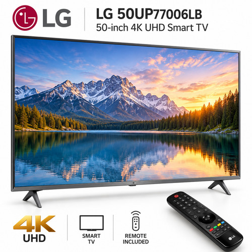 50inch smart uhd - lg,