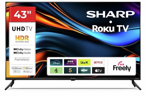 Sharp inch roku - 43, smart