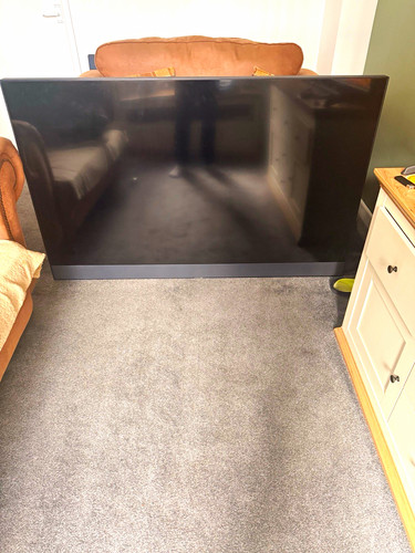 Flat screen television in - flat,